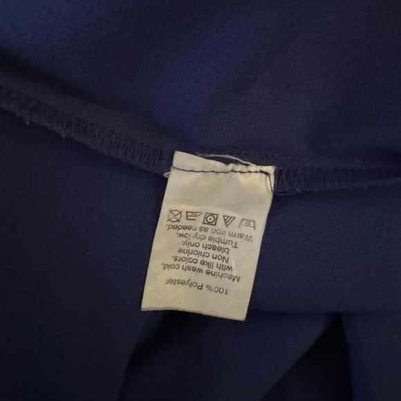 J. Crew Royal Blue Bell Sleeve Top - Picture 7 of 7